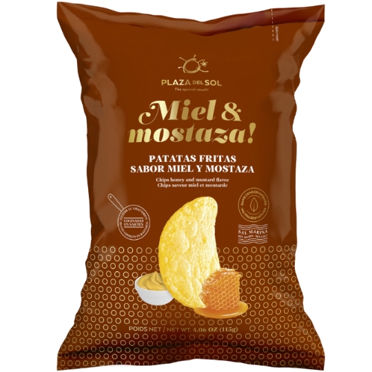 Chips Saveur Miel et Moutarde PLAZA DEL SOL