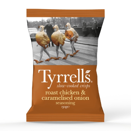 Chips Poulet et Oignons caramélisés TYRRELL'S