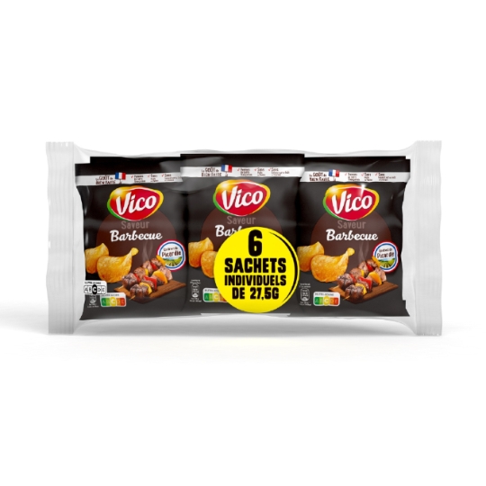 Chips lisses barbecue VICO