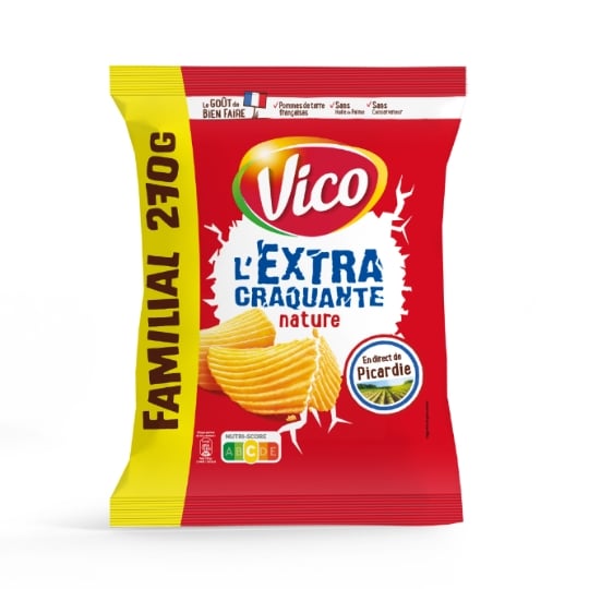 Chips Extra Craquantes Nature VICO