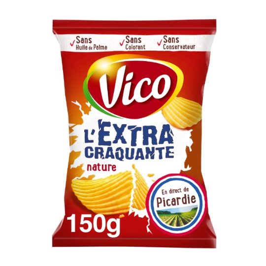 Chips Extra Craquantes Nature VICO