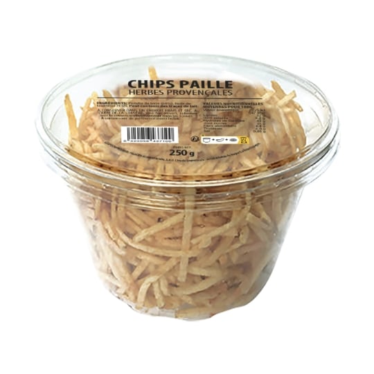 Chips allumettes aux herbes de provence