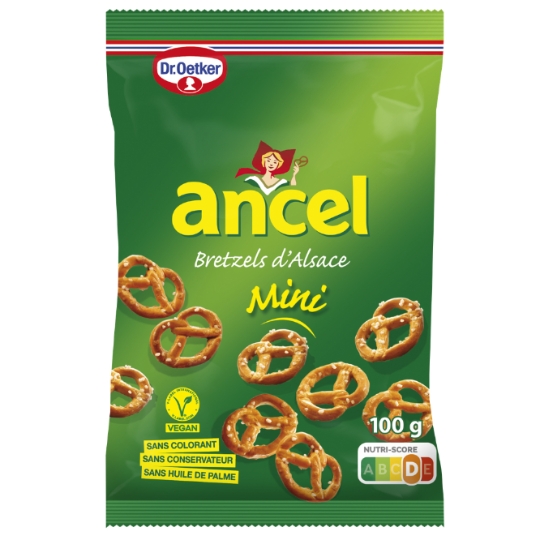 Biscuits apéritifs Bretzels Mini ANCEL