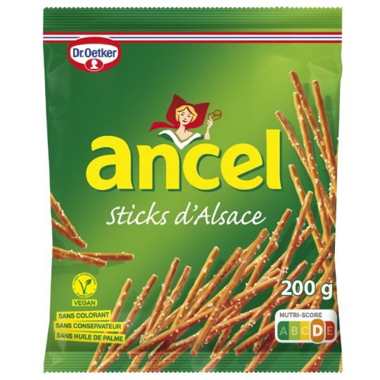 Biscuits apéritifs Bretzels Sticks ANCEL