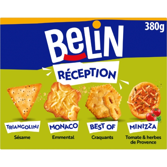 Biscuits Apéritifs Assortiment Crackers Réception BELIN
