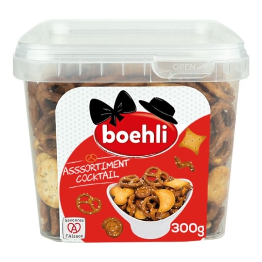 Biscuits apéritifs assortiment Cocktail BOEHLI
