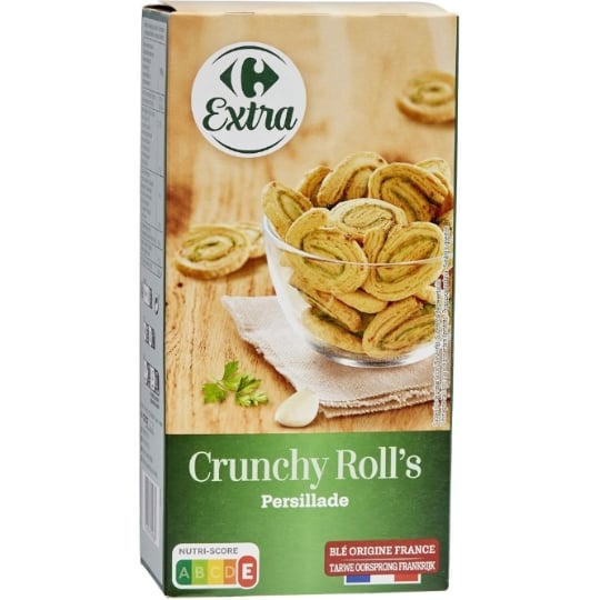 Biscuits feuilletés persillade CARREFOUR EXTRA