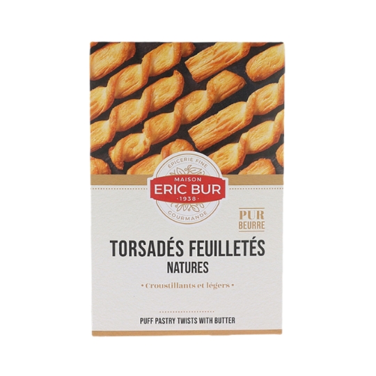 Biscuits Apéritifs Torsadés Feuilletés ERIC BUR