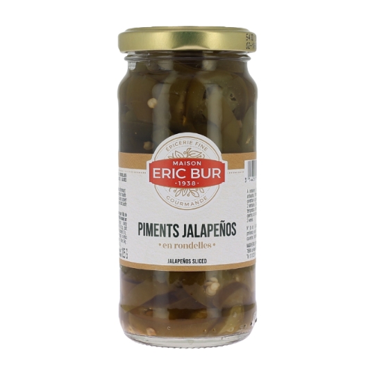 Piment Jalapenos en Rondelles ERIC BUR