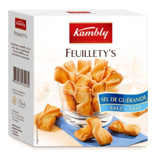 Biscuits apéritifs sel de Guérande KAMBLY