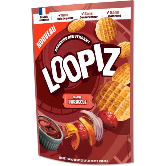 Biscuits Apéritifs au Barbecue LOOPIZ