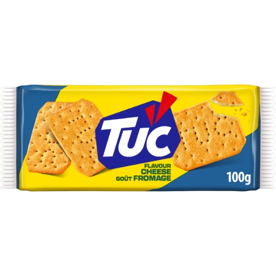 Biscuits apéritifs crackers gout fromage Tuc LU