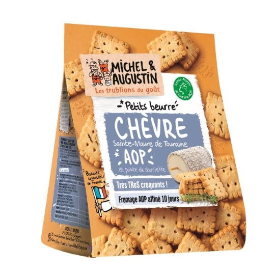 Biscuits Apéritifs Chèvre et Sarriette AOP MICHEL ET AUGUSTIN