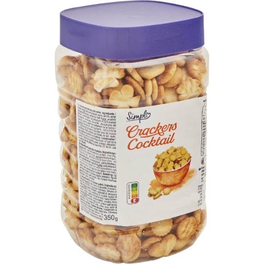 Biscuits apéritif crackers cocktail SIMPL