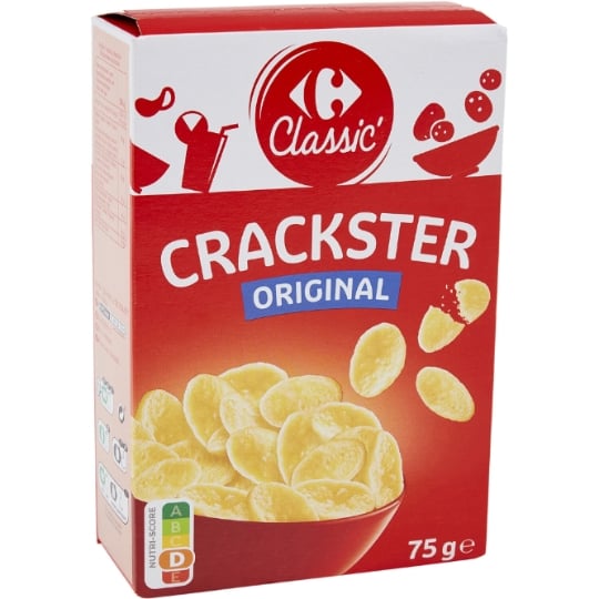 Biscuits Apéritifs Pétales Salés CARREFOUR CLASSIC'