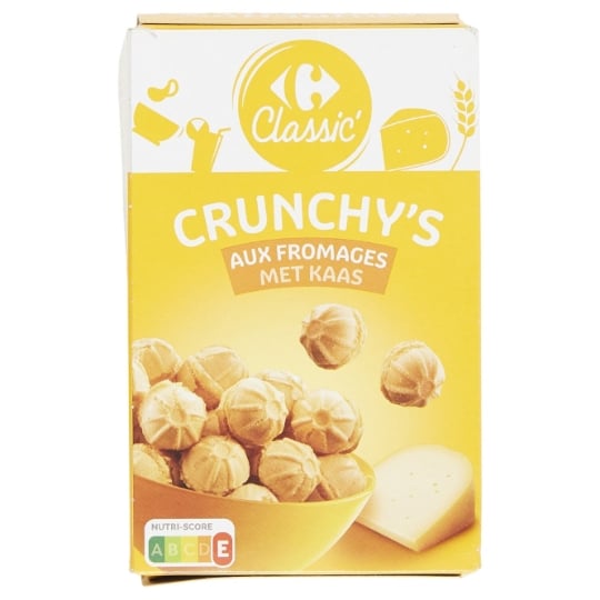 Biscuits Apéritifs Gaufrettes aux Fomages CARREFOUR CLASSIC'