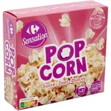 Pop-Corn Sucré Micro-Ondes CARREFOUR SENSATION