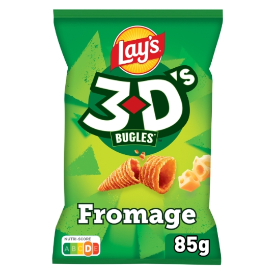 Biscuits apéritifs goût Fromage LAY'S 3D