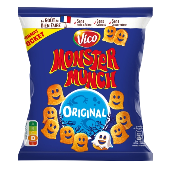 Biscuits apéritifs Original - Format Pocket MONSTER MUNCH