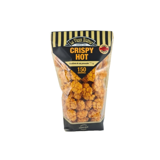 Crackers de Riz au Piment Crispy Hot LE VIEUX BISTROT