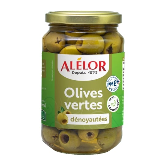 Olives Vertes Dénoyautées ALELOR