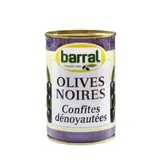 Olives Noires Dénoyautées Confites BARRAL