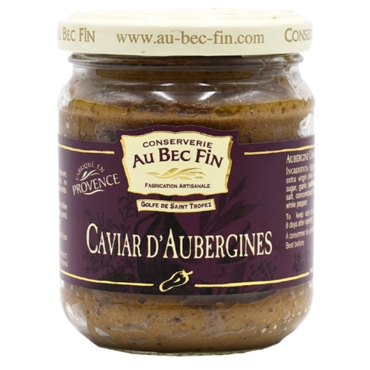 Caviar d'aubergines CONSERVERIE AU BEC FIN