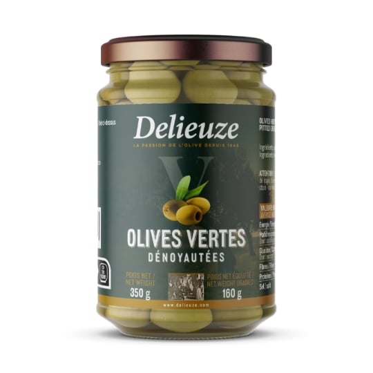 Olives Vertes Dénoyautées DELIEUZE