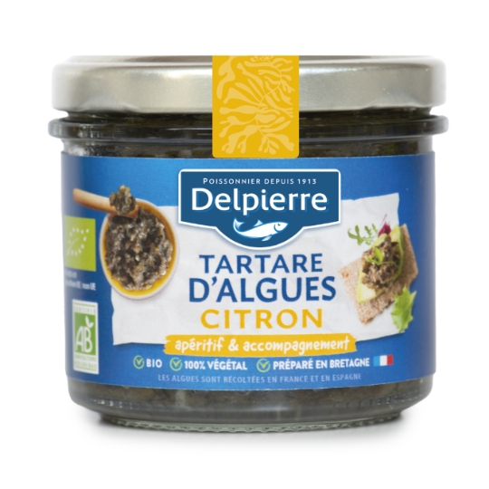 Tartare d'Algues au Citron Bio DELPIERRE