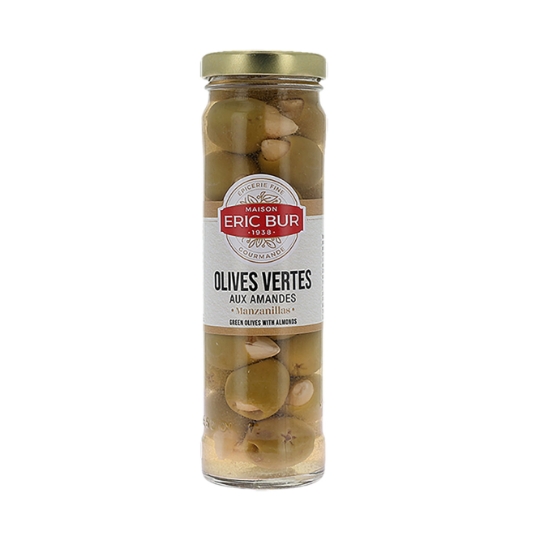 Olives Vertes Aux Amendes ERIC BUR