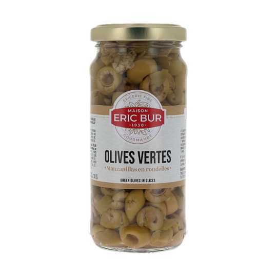 Olives vertes en Rondelles ERIC BUR