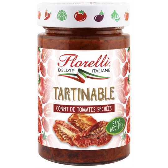Tartinable Confit de Tomates Séchées FLORELLI