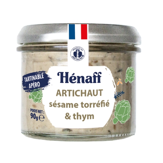 Tartinable artichaut sésame thym HENAFF
