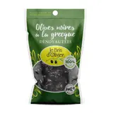Olives Noires Dénoyautées à la Grecque LE BRIN D'OLIVIER