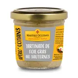 Tartinade de foie gras de canard sud ouest au Sauternes MAISTRES OCCITANS