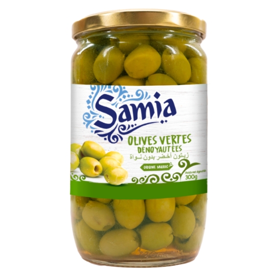 Olives Vertes Dénoyautées SAMIA