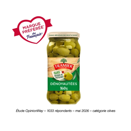 Olives Vertes Dénoyautées TRAMIER