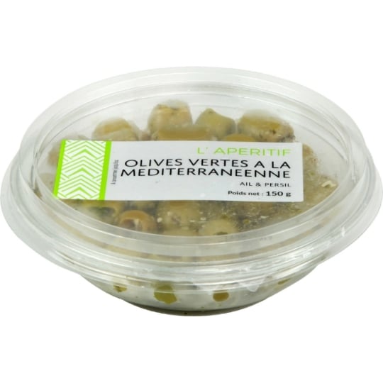 Olives vertes ail et persil