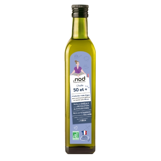 Huile 50 ans & plus pour l'équilibre Bio .NOD
