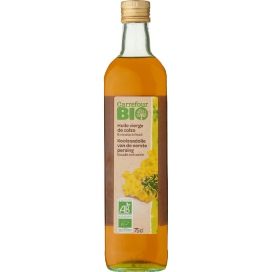 Huile  de colza vierge Bio CARREFOUR BIO