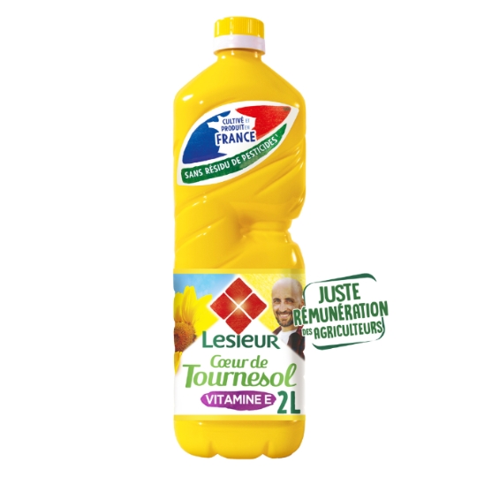 Huile De Tournesol Riche En Vitamine E CŒUR DE TOURNESOL