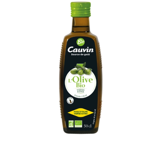 Huile d'olive vierge extra bio CAUVIN
