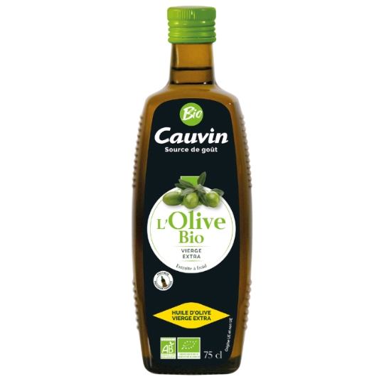 Huile d'olive vierge extra bio CAUVIN