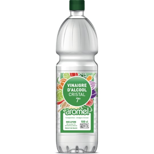 Vinaigre d'Alcool Cristal 7% AROMEL