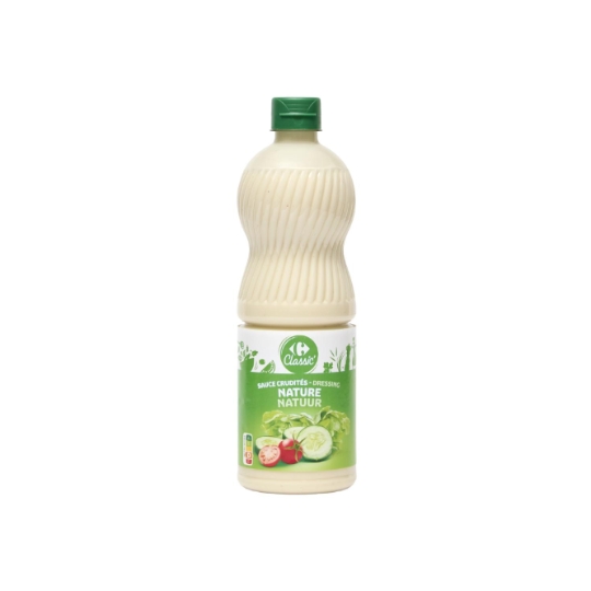 Sauce crudités nature. CARREFOUR CLASSIC'