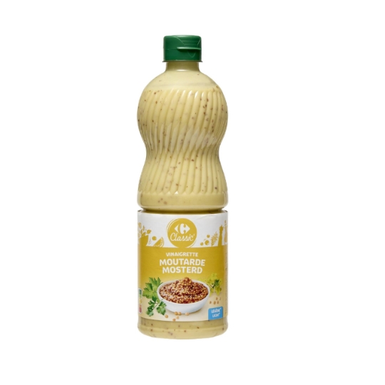 Sauce vinaigrette légère moutarde CARREFOUR CLASSIC'