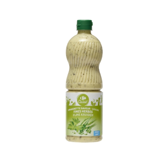 Sauce vinaigrette allégée fines herbes CARREFOUR CLASSIC'