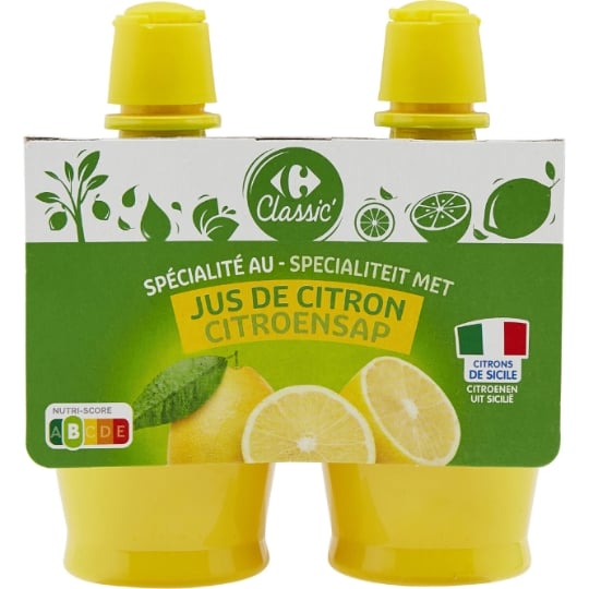 Jus de Citron CARREFOUR CLASSIC'