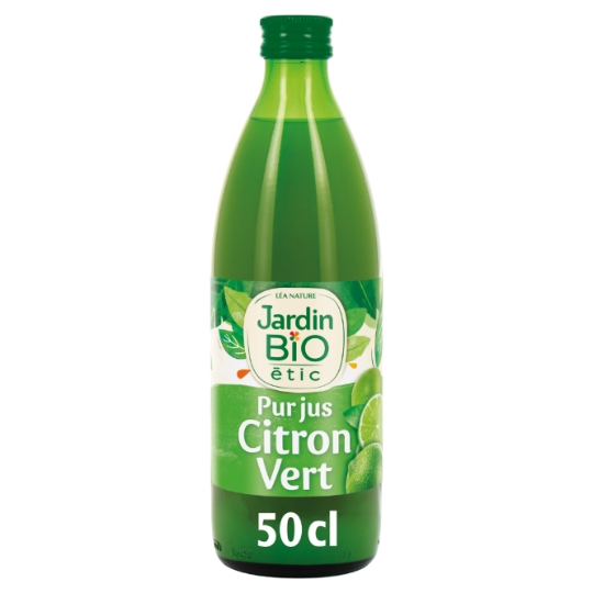 Jus de citron vert Bio JARDIN BIO ETIC