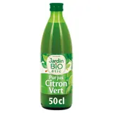 Jus de citron vert Bio JARDIN BIO ETIC